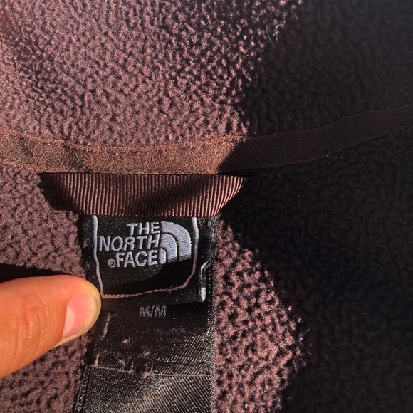 BUNDLE: North Face Zip Up Fleece and Eddie Bauer Quarter Zip Fleece both Mediums - Picture 2 of 6